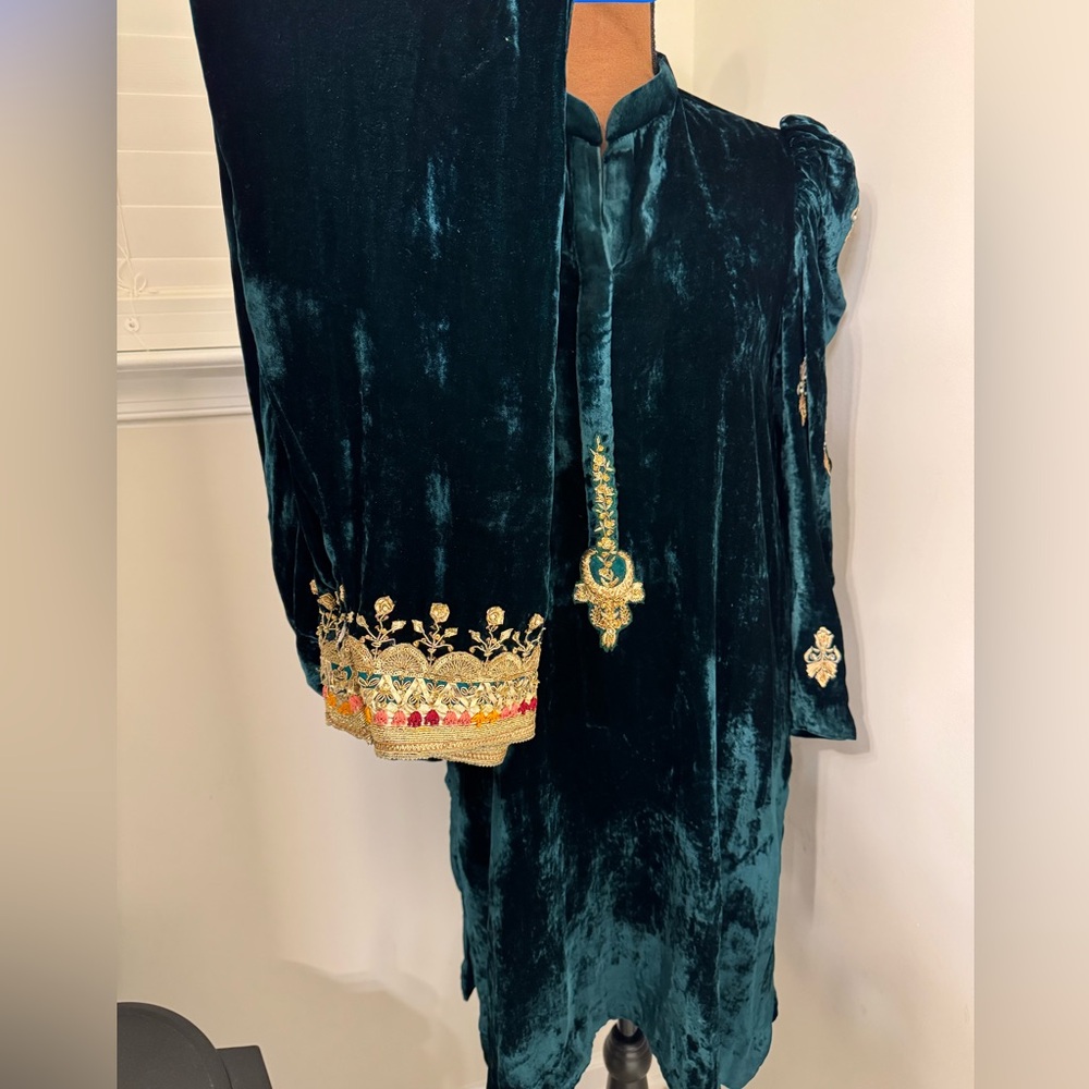 Rozina Muneeb Velvet dress